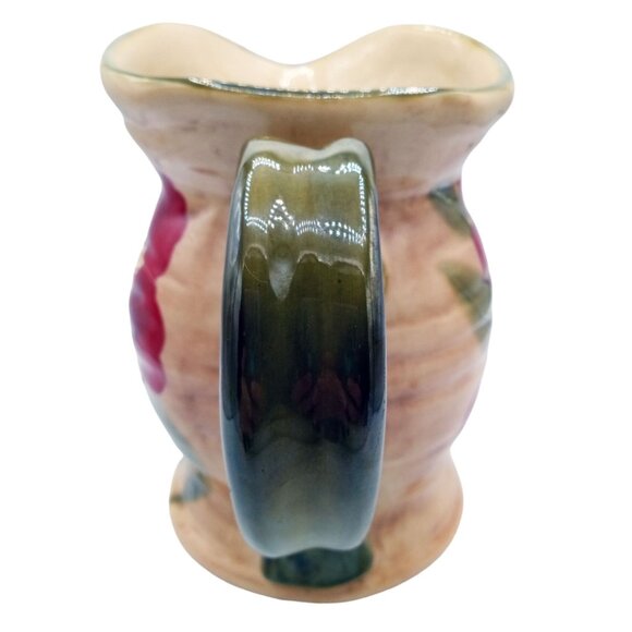 Fleur Rustique Pitcher Ambiance Collection 7" Discontinued Poppy Nanette Vacher - Picture 5 of 15